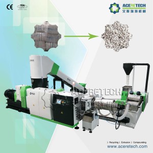Plastic Recycling and Pelletizing Machine for PE/PP/PA/PVC/ABS/PS/PC/EPE/EPS/Pet