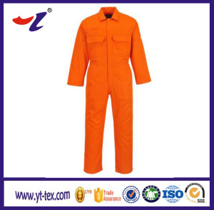 Orange Oil Worker Flame Retardant Uniform