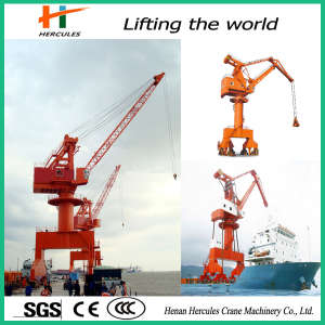 ISO Approved Four Link Type Harbour 25t Shipyard Portal Crane
