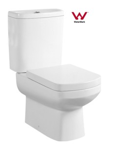 Bathroom Washdown Two Piece Back Inlet Toilet Sanitary Ware (3887)