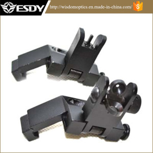 Ar15 Front and Rear Flip up 45 Degree Rapid Transition Backup Iron Sight